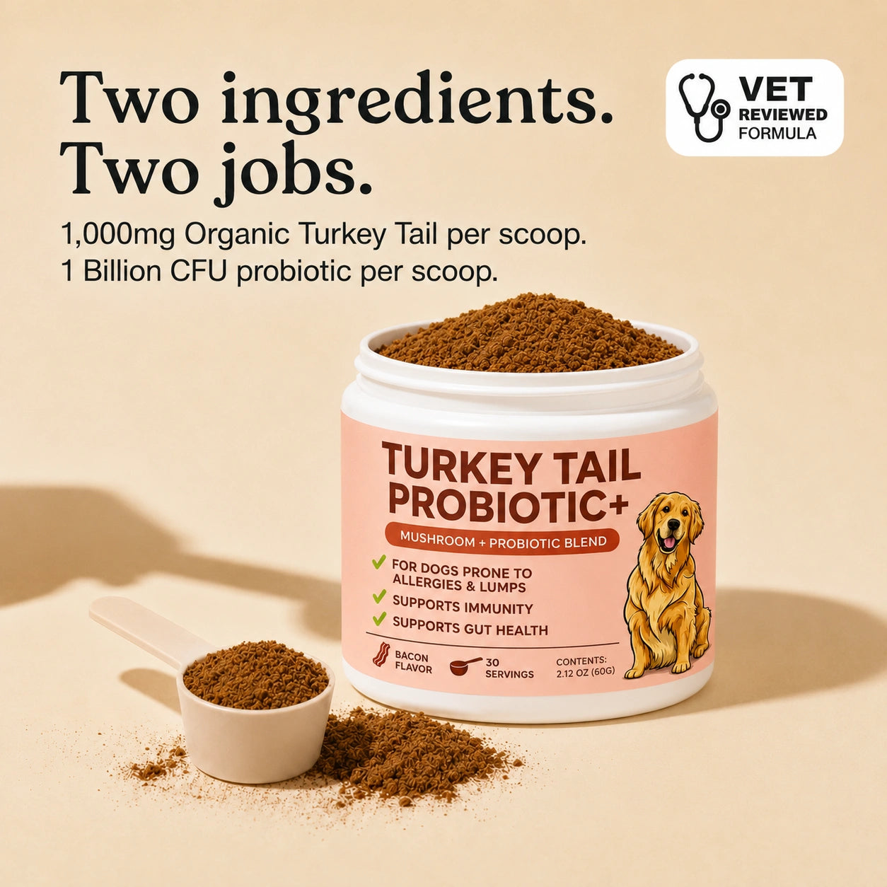 Turkey Tail Probiotic+