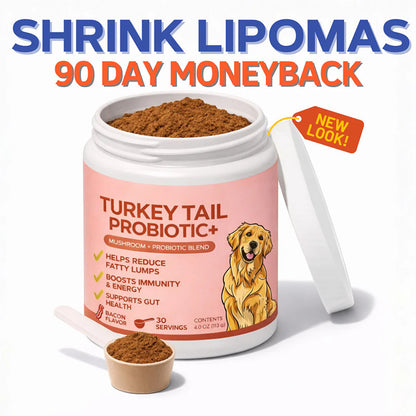 In Stock with Free Shipping 113g Pet Turkey Tail Mushroom Powder Turkey Amazon Tk Cross-Border Hot-Selling Factory Wholesale