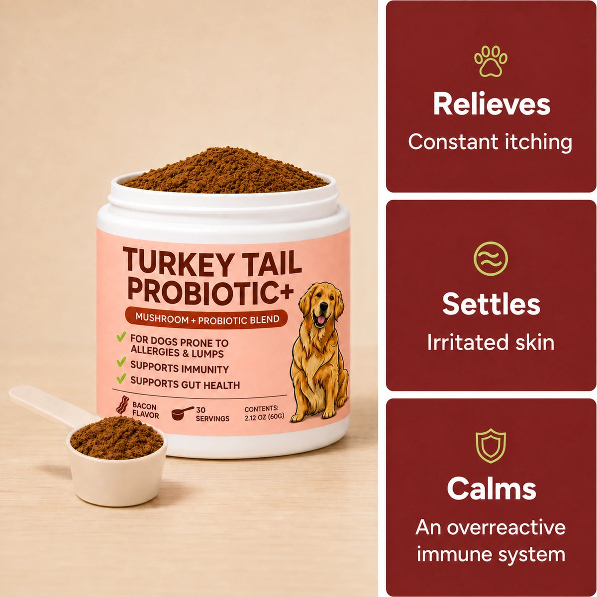 Turkey Tail Probiotic+