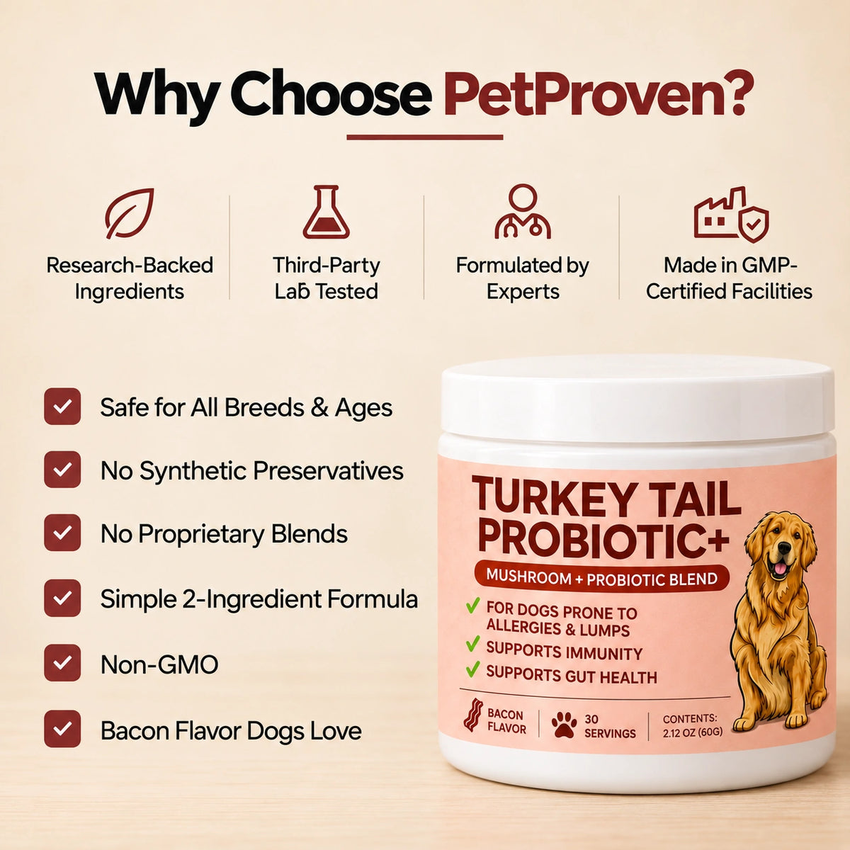 Turkey Tail Probiotic+